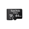 SDSDQAS4064GBP-l Micro SD Optimizada Para Videovigilancia / 64GB / ULTRA SDXC UHS-I/ CLASS 10 MSD / Sandisk