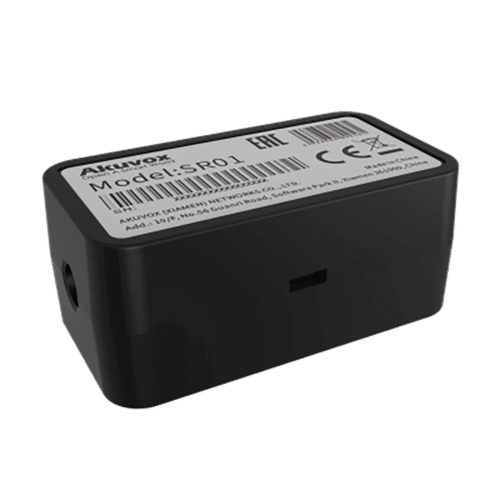 SR01_C-l Relevador RS-485 Para Control de Puerta / Protección Contra Vandalismo / Compatible Con Frente de Calle AKUVOX / Agrega Una Puerta al Frente de Calle / Comunicación Encriptada / Compacto / Instalación en Cajas Estándar