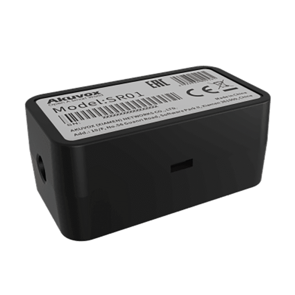 Relevador RS-485 Para Control de Puerta / Protección Contra Vandalismo / Compatible Con Frente de Calle AKUVOX / Agrega Una Puerta al Frente de Calle / Comunicación Encriptada / Compacto / Instalación en Cajas Estándar