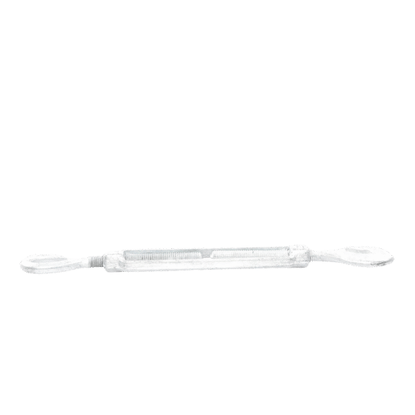Tensor de 1/2" x 6" Acero Forjado OJO-GANCHO Galv. Inmersión en Caliente (Carga Max. 1000 Kg).