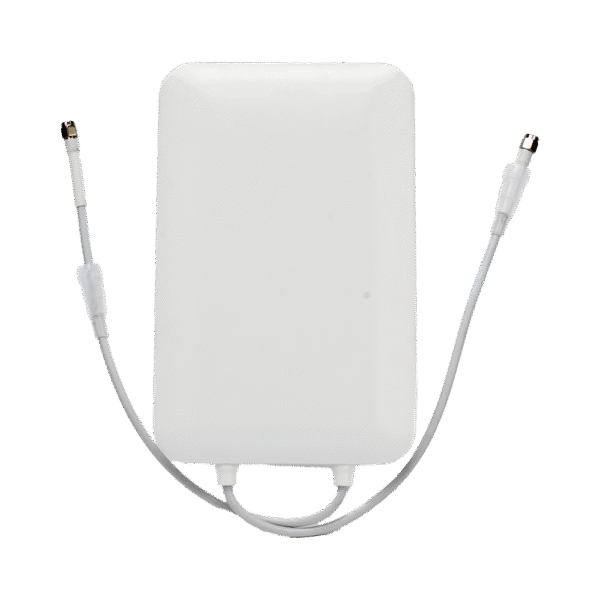 Antena sectorial para WiFi de 90°/ 2.4 y 5 GHz / Ganancia 15 dBi / Conectores RPSMA / Incluye montaje / Ideal para acces point Unifi, Altai, TP-Link y Grandstream (conectorizados)