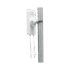 Antena sectorial para WiFi de 90°/ 2.4 y 5 GHz / Ganancia 15 dBi / Conectores RPSMA / Incluye montaje / Ideal para acces point Unifi, Altai, TP-Link y Grandstream (conectorizados)