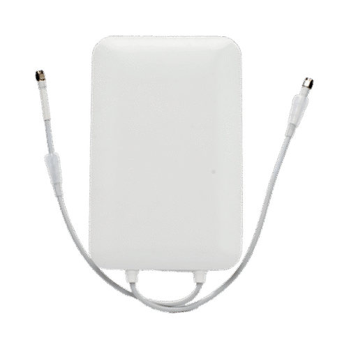 Antena sectorial para WiFi de 90°/ 2.4 y 5 GHz / Ganancia 15 dBi / Conectores RPSMA / Incluye montaje / Ideal para acces point Unifi, Altai, TP-Link y Grandstream (conectorizados)