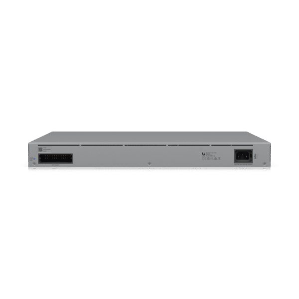 UniFi Switch USW-Pro-24-POE Gen2, con funciones capa 3, de 24 puertos PoE 802.3at/bt + 2 puertos 1/10G SFP+, 400W, pantalla informativa