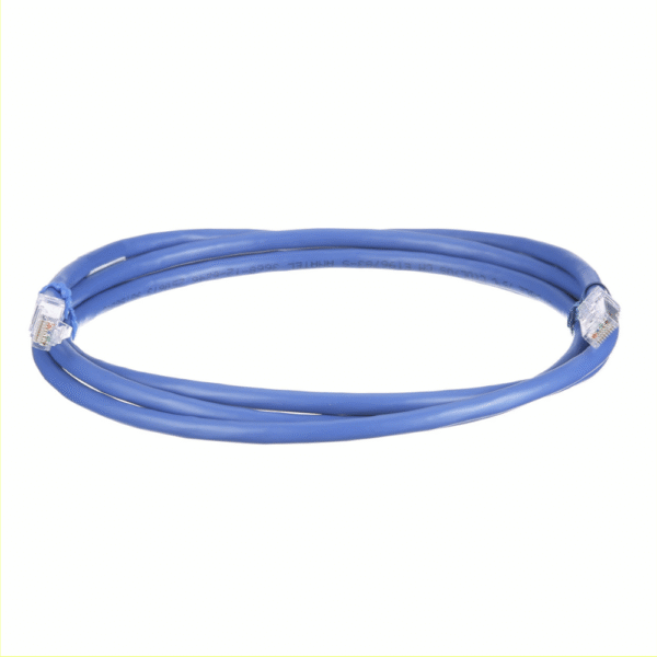 Cable de Parcheo UTP, Cat6A, 24 AWG, CM, Color Azul, 15 m.