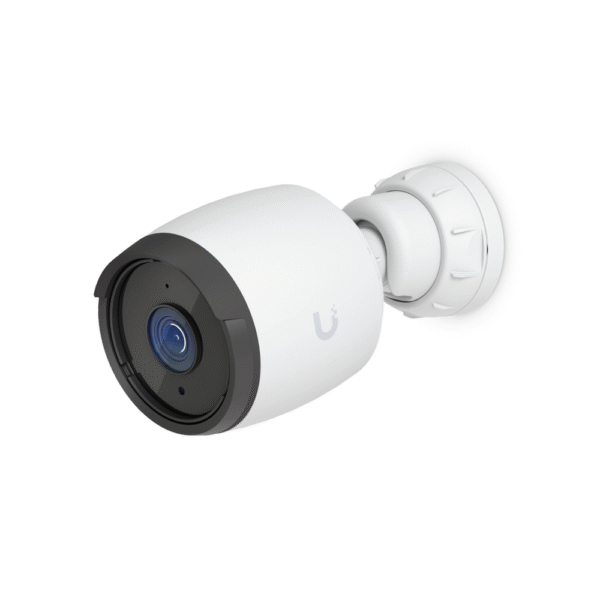 Cámara UniFi Protect G6 Bullet Color Blanco, PoE, 1.8" 4K, AI Multi-TOPS, Visión Nocturna IR 30m, Protección IP66, Reconocimiento Facial y Placa, Montaje en Pared, Techo, Poste