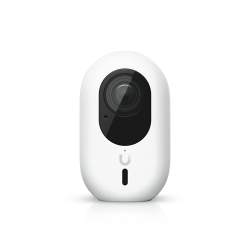 Cámara UniFi Protect G6 Instant con WiFi, 4K, Sensor de Imagen 8MP 1/1.8", Multi-TOPS AI, Audio Bidireccional, Visión Nocturna IR, Protección IPX5, Reconocimiento Facial y de Matrícula