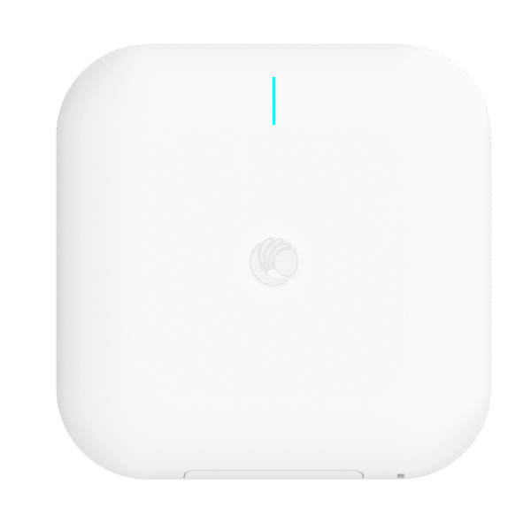 Punto de acceso Wi-Fi 6 / 5 radios / 8x8 802.11ax / Radio definida por Software / Capacidad Agregada de 6 Gbps / Sensor de Escaneo / Bluetooth BLE 4.1 / Seguridad WPA3 / Administración en la nube.
