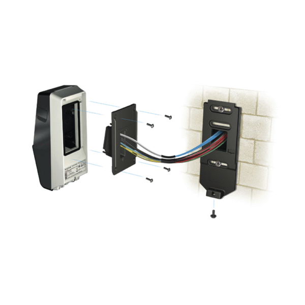 293678678-LAT-IZQ-l Lector de Huellas Serie Sigma lite + (plus) con lector PROX HID PoE, IP65 aprobado por FBI