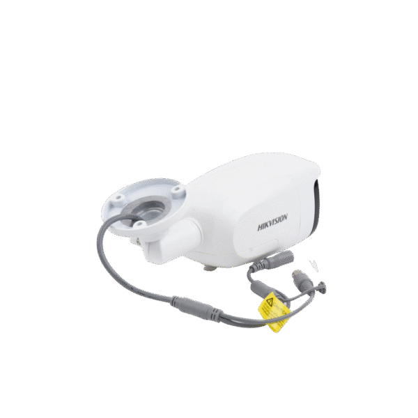 DS2CE12DF3TPIRXOS-AD-3-l Bala TURBOHD 2 Megapixel (1080p) / Imagen a Color 24/7 / Lente 2.8 mm / Luz Blanca 40 mts / Exterior IP67 / WDR 130 dB / Sensor PIR / Sirena y Salida de Audio Integrada / Estrobo ROJO - AZUL / Micrófono Integrado