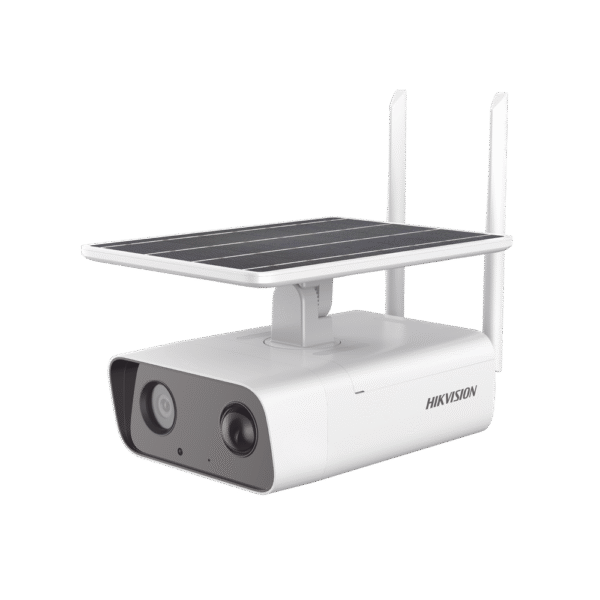 DS2XS2T41G0ID_4G_C04S05-l Kit Solar IP All in One / Cámara Bala 4 Megapixel / Lente 4mm / Panel Solar / Batería de Respaldo de Litio 10Ah (Hasta 7 Días) / Conexión 4G / Accesorios de Instalación / Kit Solar