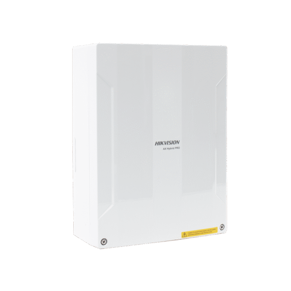 DSPHA64LP-AD-2-l Panel de Alarma AX Hybrid Pro de 64 zonas / 8 Zonas Cableadas Directas al Panel / 56 Zonas Expandibles: Inalámbricas o Cableadas / Conexión TCP/IP y WIFI / Soporta módulo 3G/4G (opcional) / Hik-connect