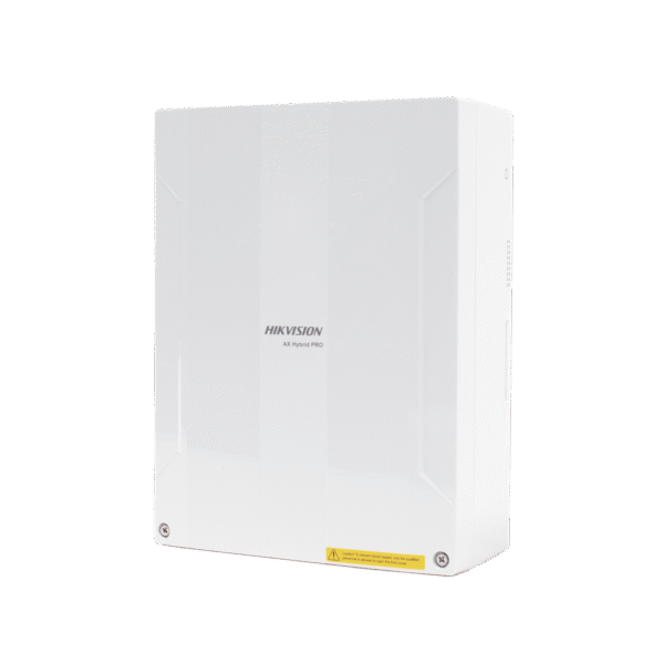 DSPHA64LP-AD-3-l Panel de Alarma AX Hybrid Pro de 64 zonas / 8 Zonas Cableadas Directas al Panel / 56 Zonas Expandibles: Inalámbricas o Cableadas / Conexión TCP/IP y WIFI / Soporta módulo 3G/4G (opcional) / Hik-connect