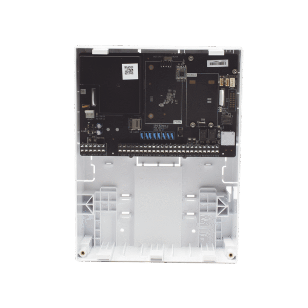 DSPHA64LP-AD-4-l Panel de Alarma AX Hybrid Pro de 64 zonas / 8 Zonas Cableadas Directas al Panel / 56 Zonas Expandibles: Inalámbricas o Cableadas / Conexión TCP/IP y WIFI / Soporta módulo 3G/4G (opcional) / Hik-connect
