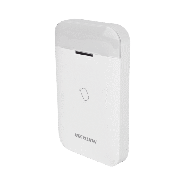 (AX PRO) Lector de Tag Inalámbrico HIKVISION / Permite Armar y Desarmar / Incluye 2 Tag DS-PT-M1