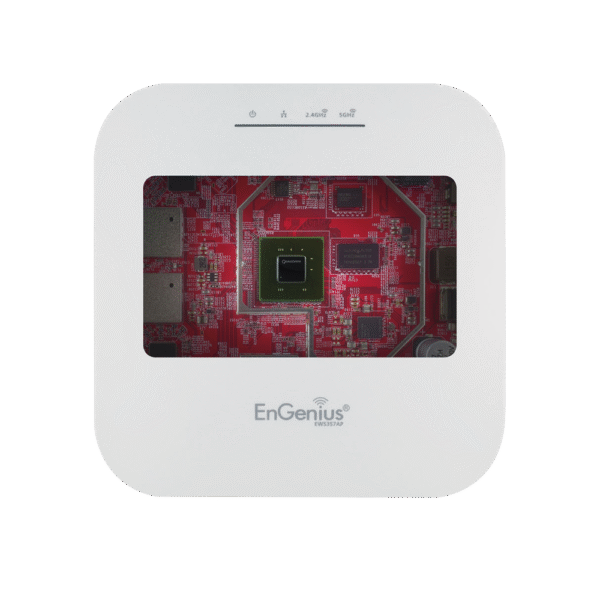 EWS377AP-AD-1-l Punto de Acceso WiFi 6, 4x4 para Gran Capacidad de Usuarios, Modo Mesh, Hasta 2,400 Mbps (5 GHz) y 1,148 Mbps (2.4 GHz), Soporta PoE 802.3at
