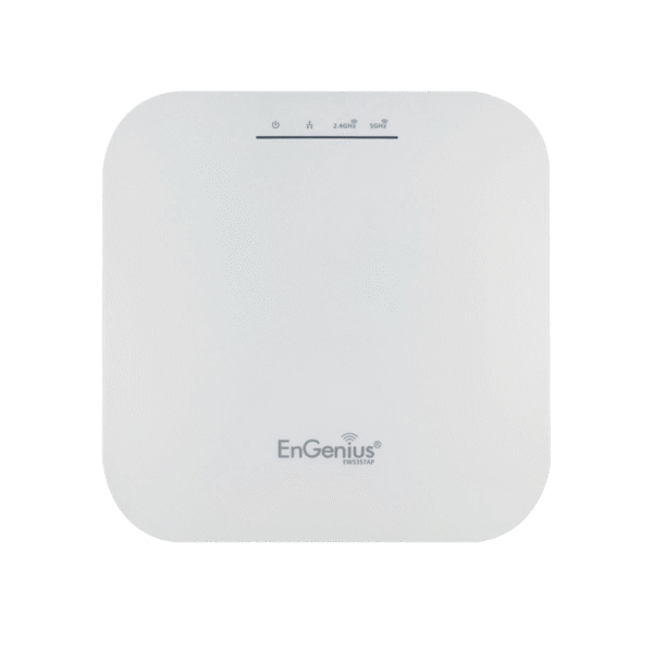 EWS377AP-l Punto de Acceso WiFi 6, 4x4 para Gran Capacidad de Usuarios, Modo Mesh, Hasta 2,400 Mbps (5 GHz) y 1,148 Mbps (2.4 GHz), Soporta PoE 802.3at