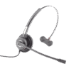 HT201-AD-1-l Diadema monoaural con tecnología antishock para teléfonos IP FANVIL y Polycom con micrófono de cancelación de ruido, larga durabilidad