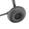 HT201-AD-2-l Diadema monoaural con tecnología antishock para teléfonos IP FANVIL y Polycom con micrófono de cancelación de ruido, larga durabilidad