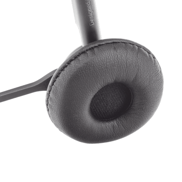 HT201-AD-2-l Diadema monoaural con tecnología antishock para teléfonos IP FANVIL y Polycom con micrófono de cancelación de ruido, larga durabilidad