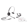 HT201-AD-4-l Diadema monoaural con tecnología antishock para teléfonos IP FANVIL y Polycom con micrófono de cancelación de ruido, larga durabilidad