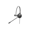 HT201-l Diadema monoaural con tecnología antishock para teléfonos IP FANVIL y Polycom con micrófono de cancelación de ruido, larga durabilidad