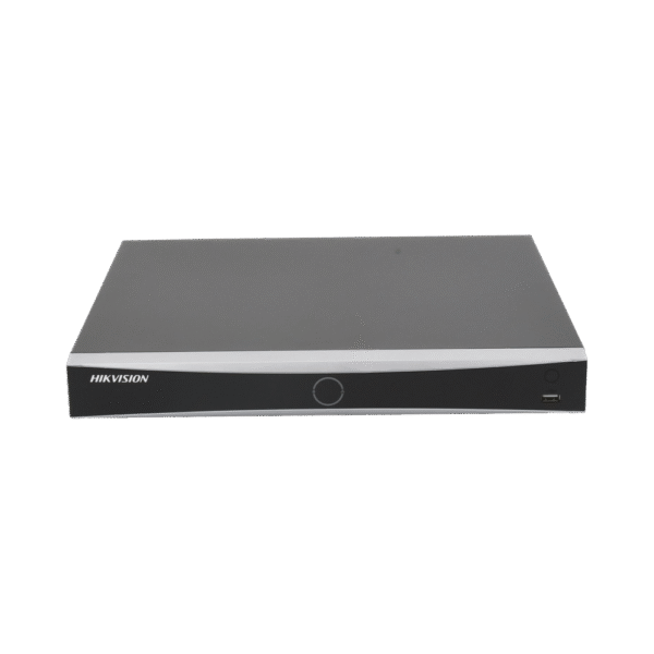 NVR 12 Megapixel (4K) / Reconocimiento Facial / 8 Canales IP / 2 Bahías de Disco Duro / Filtro de Falsas Alarmas / Detección de Cuerpo Humano y Vehículos