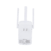 Repetidor / Extensor de Cobertura WiFi N, 300 Mbps, 2.4 GHz y 3 antenas externas.