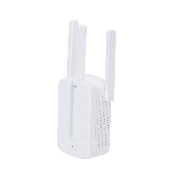 Repetidor / Extensor de Cobertura WiFi N, 300 Mbps, 2.4 GHz y 3 antenas externas.