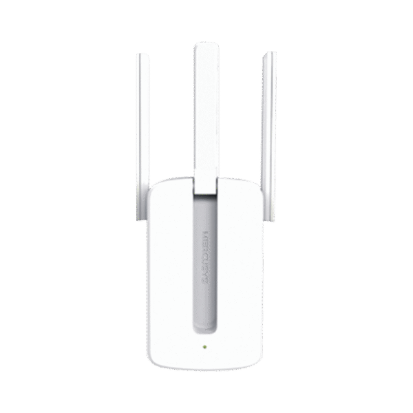 Repetidor / Extensor de Cobertura WiFi N, 300 Mbps, 2.4 GHz y 3 antenas externas.