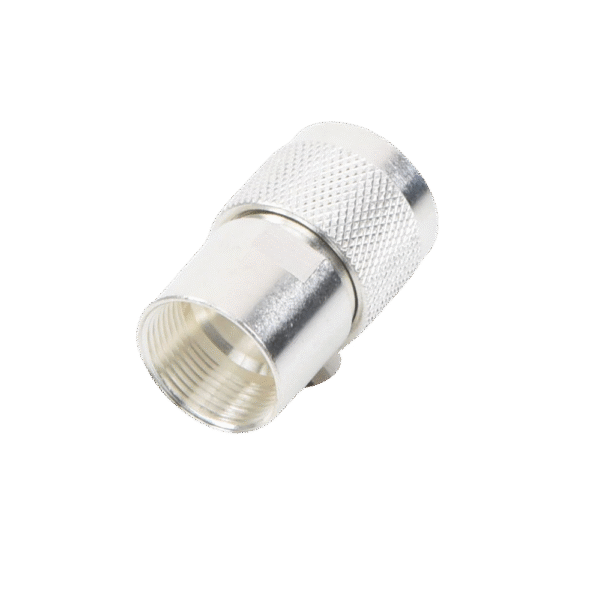 Conector N Macho de Rosca para Cables 9913, RFLASH-1113, 7810A, RG8/U-SYS, CNT-400, 8214, Plata/Oro/Teflón.
