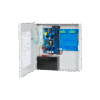 SMP10PM12P16CB-FRENTE-l Fuente de Poder / Cargador 12VDC / 10A / 115VAC / 50-60Hz / 16 Salidas / Protección Por Fusibles / Compatibles con Baterías SLA-Gel
