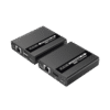 TT223KVM-FRENTE-l Kit extensor KVM (HDMI y USB) hasta 70 metros / Resolución 1080P @ 60 Hz/ Cat 6, 6a y 7 / CERO LATENCIA / HDR / Salida Loop / Uso 24/7 / Salida de audio de 3.5mm / Transmite el Video y Controla tu DVR vía USB a distancia.