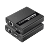 TT223KVM-l Kit extensor KVM (HDMI y USB) hasta 70 metros / Resolución 1080P @ 60 Hz/ Cat 6, 6a y 7 / CERO LATENCIA / HDR / Salida Loop / Uso 24/7 / Salida de audio de 3.5mm / Transmite el Video y Controla tu DVR vía USB a distancia.