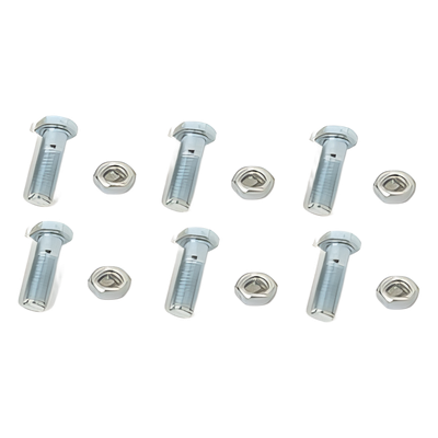 portada_0S400-53 Paquete de 6 tornillos con tuercas de acero inoxidable 1/4 x 1 1/4”.