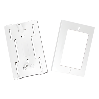 portada_0S400-59 Soporte y tapa universal color blanco de PVC auto extinguible, para canaleta TEK100 (5595-10001)