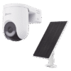 Kit Cámara PT 4G LTE Solar / 4 MP / Wifi / Lente 4 mm / IR 15 m / Batería 5200 mAh / Panel Solar Monocristalino 5W / Detección IA de Personas y Vehículos / Audio Bidireccional / IP65 / H.265 / microSD 512 GB