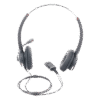 sec_5_1S400-11 Diadema binaudal (duo) con tecnología antishock para teléfonos IP FANVIL y Polycom con micrófono de cancelación de ruido, larga durabilidad