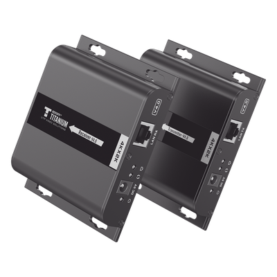 Kit Extensor HDMI para distancias de 120 metros / Resolución 4K @ 30Hz / Cat 5e/6 / Soporta conexión Uno a Uno y Uno a Muchos / Soporta hasta 253 Rx / Salida Loop / Baja Latencia / Uso 24/7 / Soporta HDbitT / Compatible con Switch Gigabit