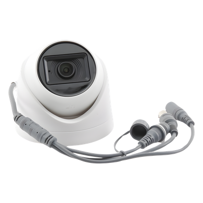 sec_5_2S400-19 AUDIO POR COAXITRON / Domo TURBOHD 2 Megapixel (1080p) / Gran Angular 106° / Lente 2.8 mm / 20 mts IR EXIR / Interior / 4 Tecnologías / dWDR