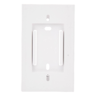 Soporte y tapa universal color blanco de PVC auto extinguible, para canaleta TEK100 (5595-10001)