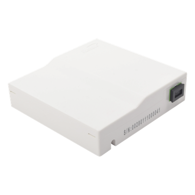 sec_5_2S400-6 Caja Terminal de Fibra Óptica (Roseta) con un Acoplador SC/APC, color Blanco