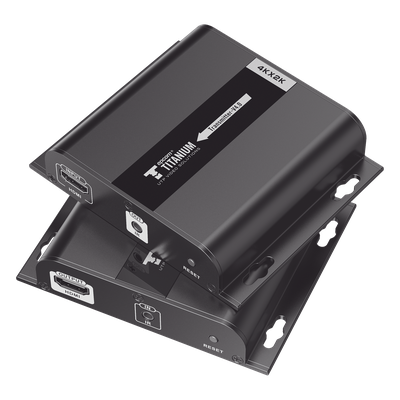 Kit Extensor HDMI para distancias de 120 metros / Resolución 4K @ 30Hz / Cat 5e/6 / Soporta conexión Uno a Uno y Uno a Muchos / Soporta hasta 253 Rx / Salida Loop / Baja Latencia / Uso 24/7 / Soporta HDbitT / Compatible con Switch Gigabit