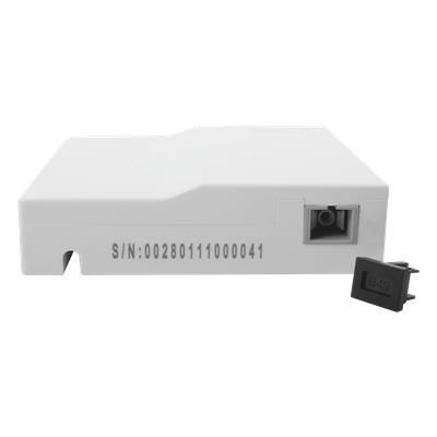 sec_5_3S400-3 Caja Terminal de Fibra Óptica (Roseta) con un Acoplador SC/APC, color Blanco