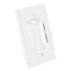 Soporte y tapa universal color blanco de PVC auto extinguible, para canaleta TEK100 (5595-10001)