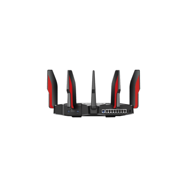 ARCHERC5400X-AD-2-l Router de juegos de banda triple AC5400 MU-MIMO 1 puerto WAN 10/100/1000 Mbps y 8 puertos LAN 10/100/1000 Mbps, 2 puerto USB 3.0 y 8 antenas.