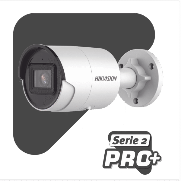 Bala IP 8 Megapixel (4K)/ Lente 2.8 mm / 40 mts IR EXIR /Exterior IP67 / WDR 120 dB / PoE / Videoanaliticos (Filtro de Falsas Alarmas) / Ultra Baja Iluminación
