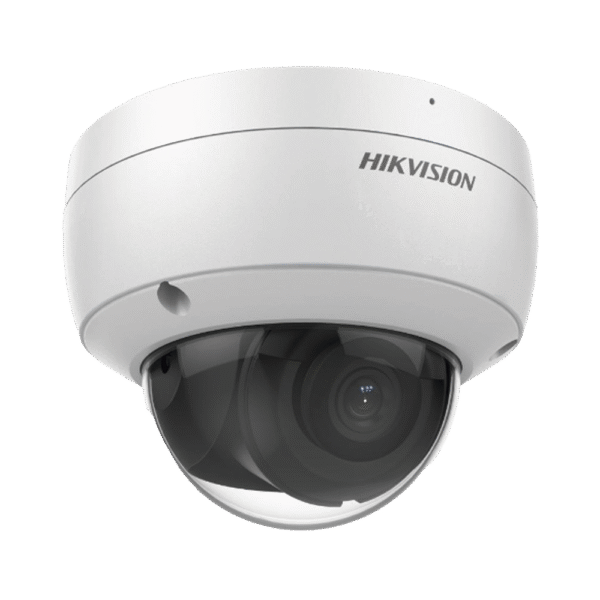 Domo IP 8 Megapixel (4K)/ Lente 2.8 mm / 30 mts IR EXIR / Exterior IP67 / IK10 / WDR 120 dB / PoE / Videoanaliticos (Filtro de Falsas Alarmas) / Ultra Baja Iluminación / Micrófono Interconstruido