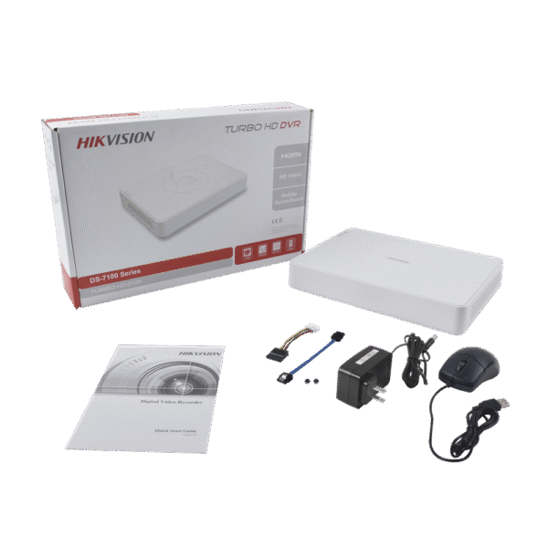 DS7116HGHIM1C-AD-6-l DVR 2 Megapixel (1080P) lite / 16 Canales TURBOHD / 1 Bahía de Disco Duro / H.265+ / Audio por Coaxitrion/ Detección de movimiento 2.0 / Salida de vídeo Full HD