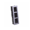 DSKDACF3-AD-5-l Base de 3 Espacios para EMPOTRAR Módulos de Videoporteros Hikvision